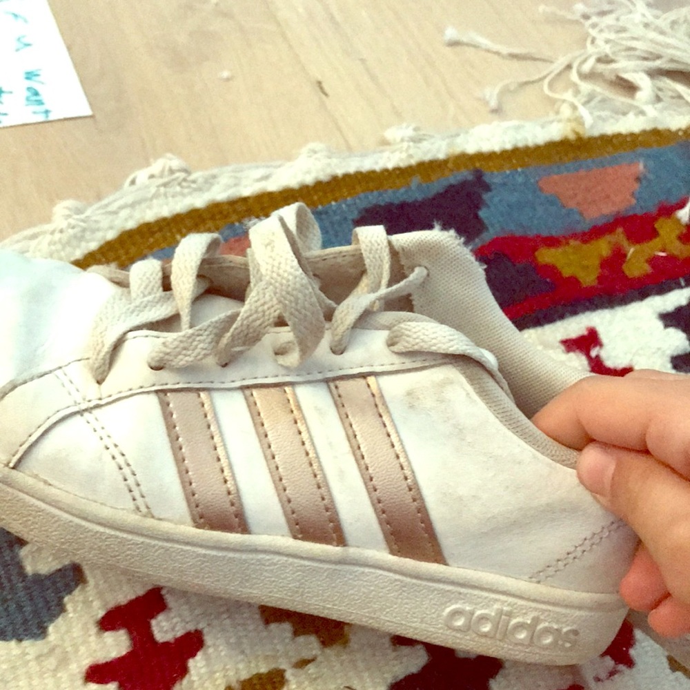 Gold Adidas